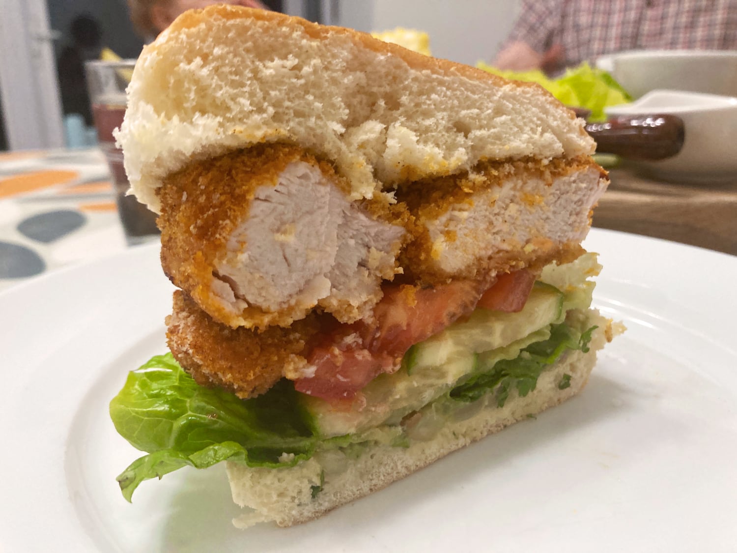 Spicy Panko Kickin' Chicken Burgers ⋆ Family Feed